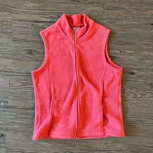 L.L Bean Fleece Vest Sweater Size Small